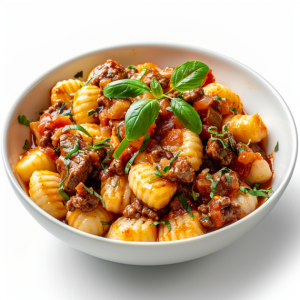 Gnocchi Bolognese